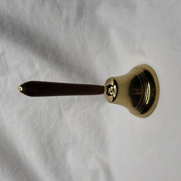 Vintage Hand Bell Loud Clear 6" - Picture 1 of 3